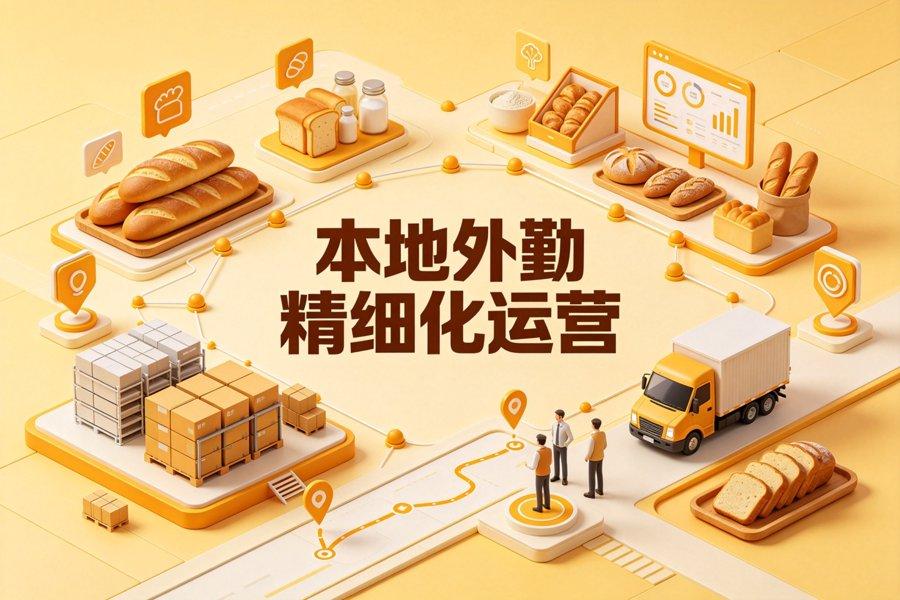 成都华麦贸易：烘焙供应链本地外勤精细化运营实录