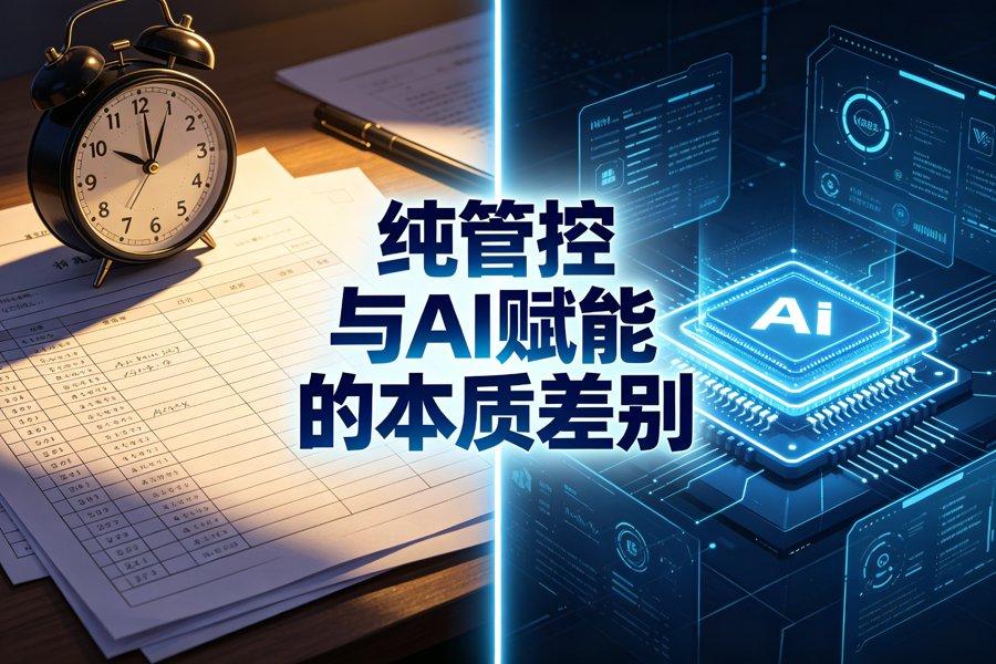 外勤管理软件对比：纯管控与 AI 赋能的差别