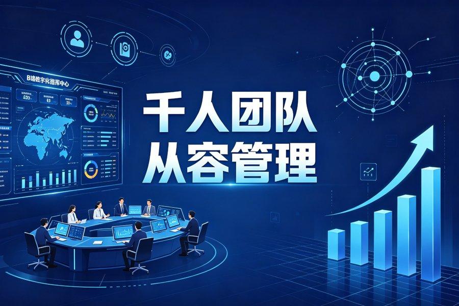 外勤人员管理系统选型：千人团队也能管