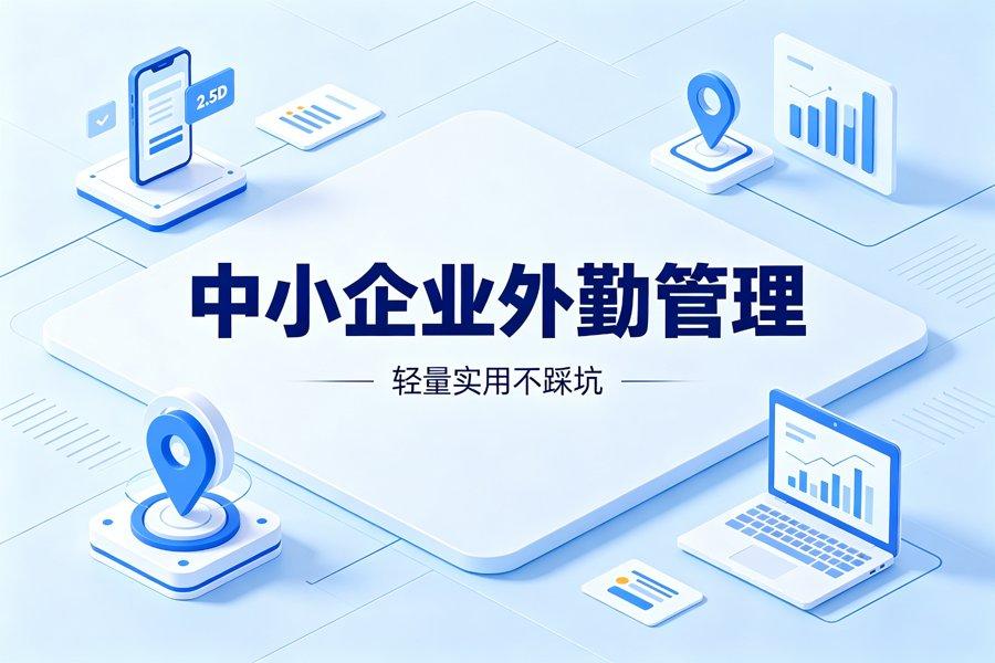 中小企业外勤软件推荐：轻量实用不踩坑