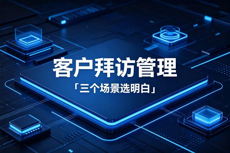 客户拜访管理工具怎么选？三个场景说清楚