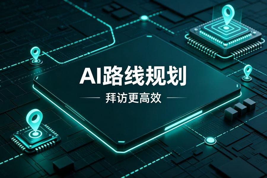 智能路线规划算法解析：AI 如何让拜访更高效
