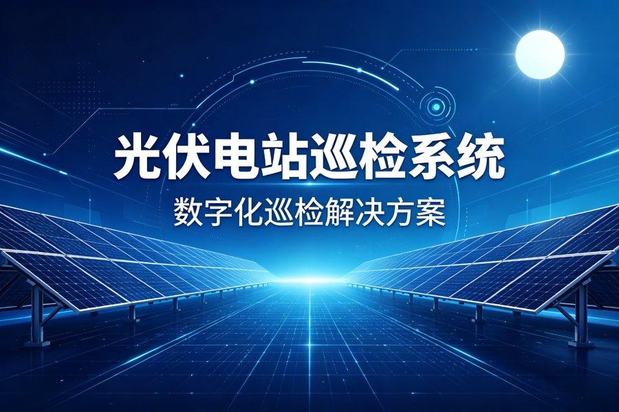 新能源光伏电站巡检解决方案