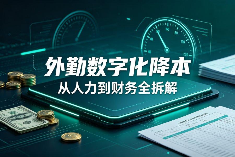外勤数字化降本测算：从人力到财务全拆解