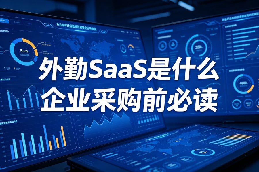 外勤 SaaS 是什么？企业采购前必读