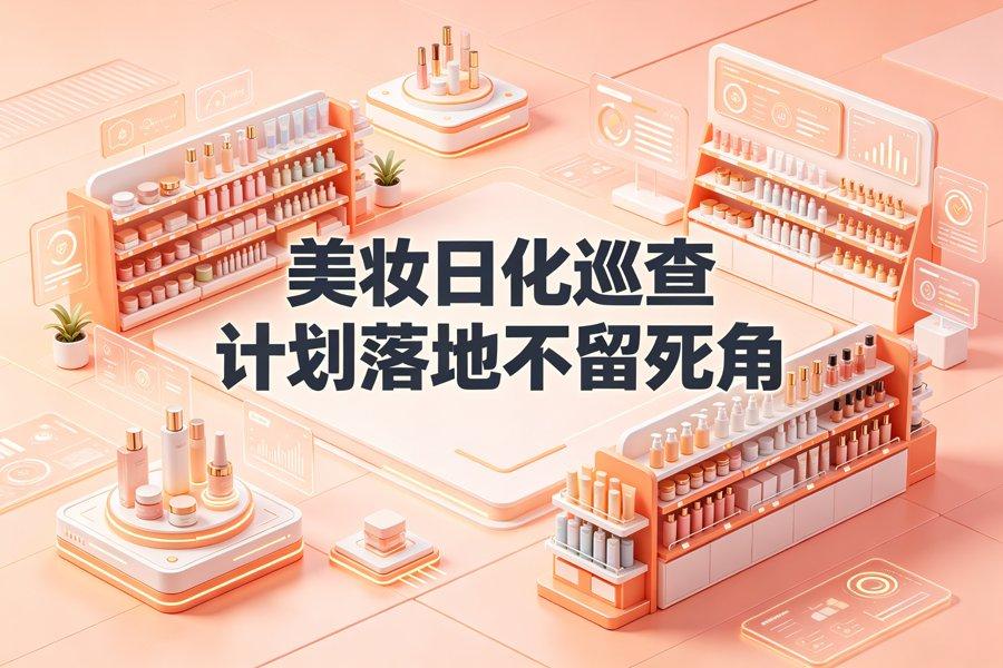 美妆日化市场巡查人员怎么管：巡查计划执行不到位