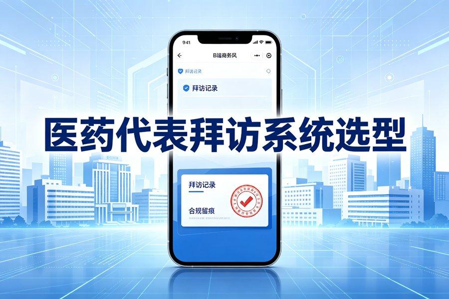 医药代表拜访系统怎么选（2026新版）