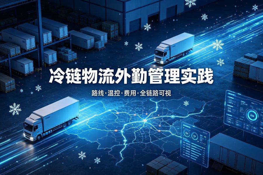 华东某冷链物流企业：用外勤数字化跑赢最后一公里