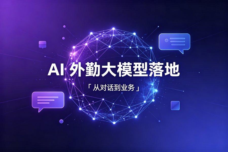 AI 大模型在外勤管理中的落地应用：从对话到业务（2026新版）