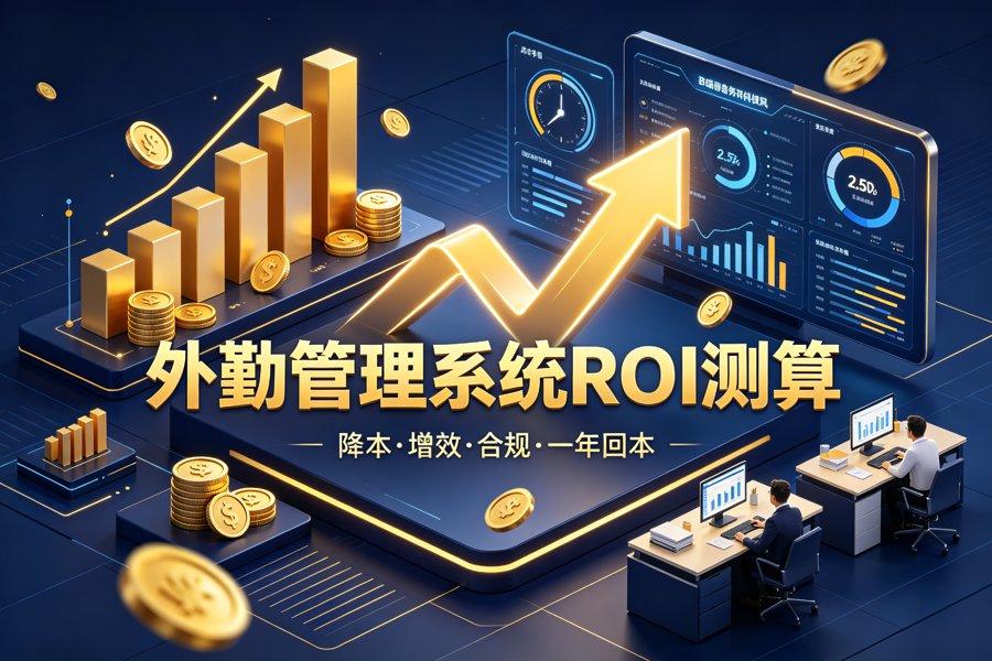 外勤管理系统一年能帮企业省多少钱？ROI测算（2026新版）
