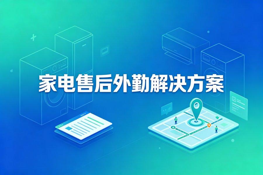 2026家电安装售后外勤管理解决方案：从派单到评价全流程闭环
