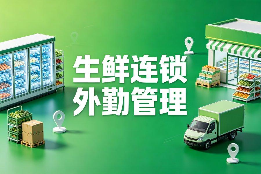 2026生鲜连锁行业外勤管理解决方案：门店巡检与冷链管控一体化