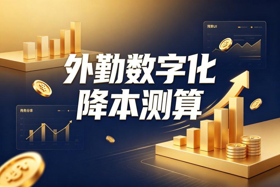 2026外勤数字化降本测算：从人力到财务全拆解