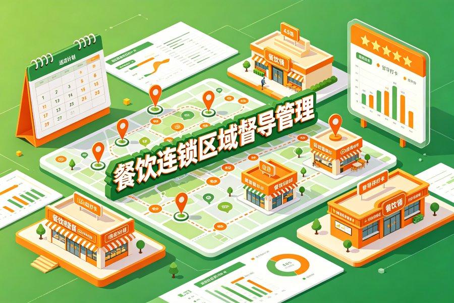 2026餐饮连锁区域督导怎么管：跨区域门店分散、巡店流于形式