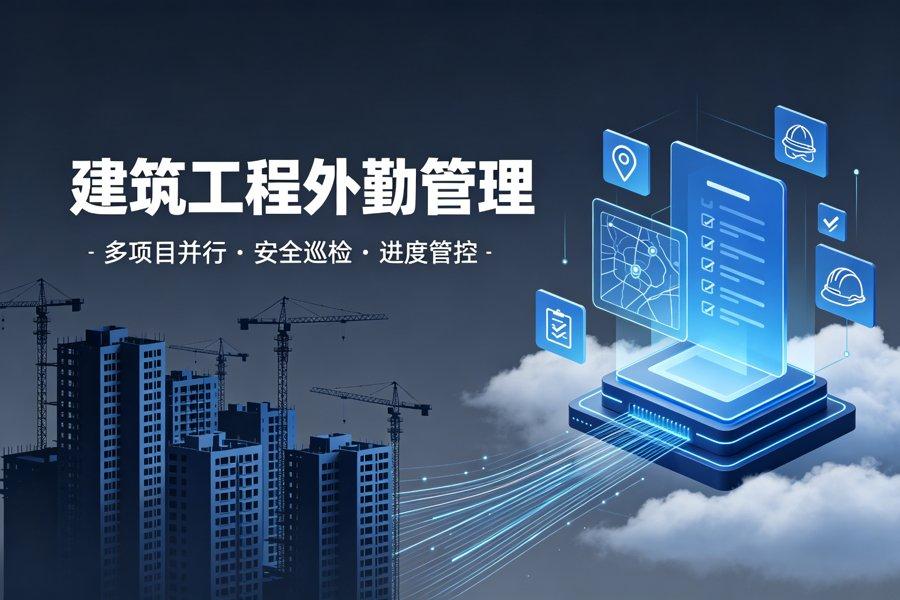 2026建筑工程行业外勤管理解决方案：多项目并行与安全巡检