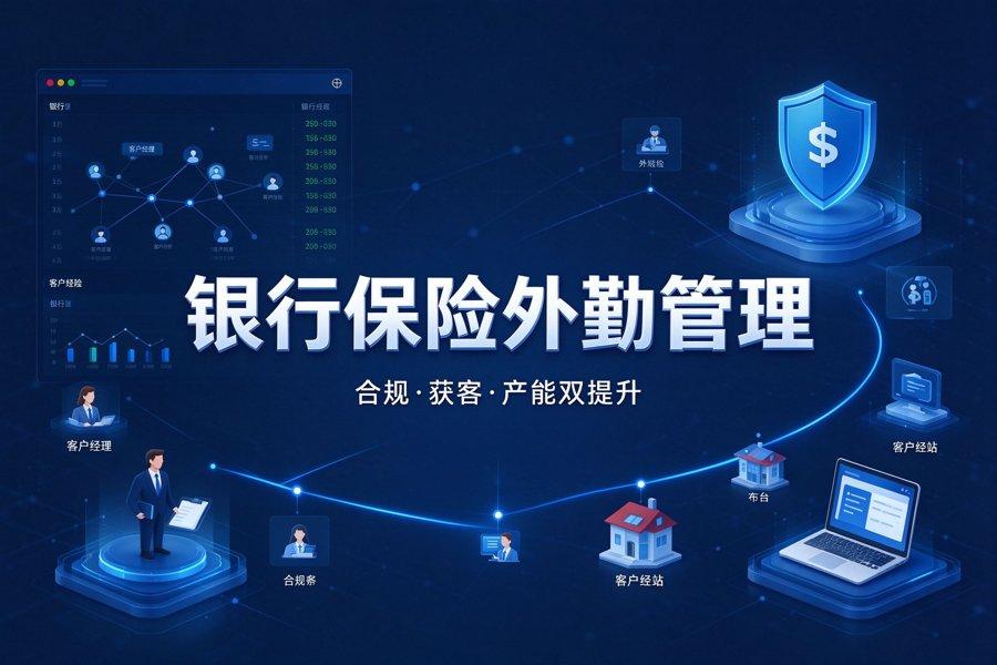 银行保险客户经理外勤管理转型案例