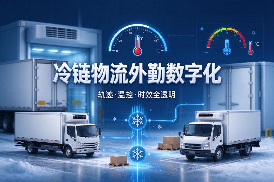 冷链物流企业外勤数字化落地案例