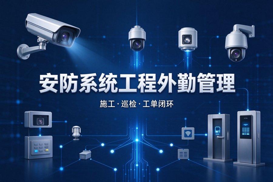 安防系统工程行业外勤管理解决方案