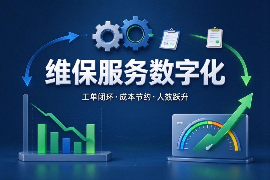 维保服务数字化：工单闭环带来的成本节约（2026新版）