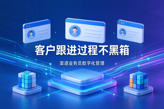 保健品、医美产品渠道业务员怎么管：客户跟进过程黑箱
